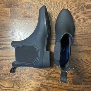 Jeffrey Campbell Rubberized Chelsea Rain Boot